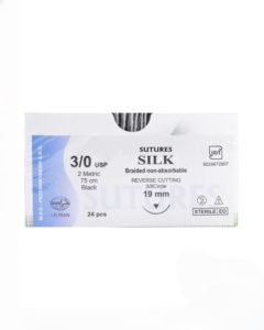 نخ بخیه SUTURES SILK 3/0